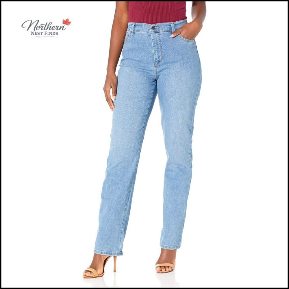 High Rise Tapered Jeans, Classic Fit, 31" Inseam, Versatile Wardrobe Staple